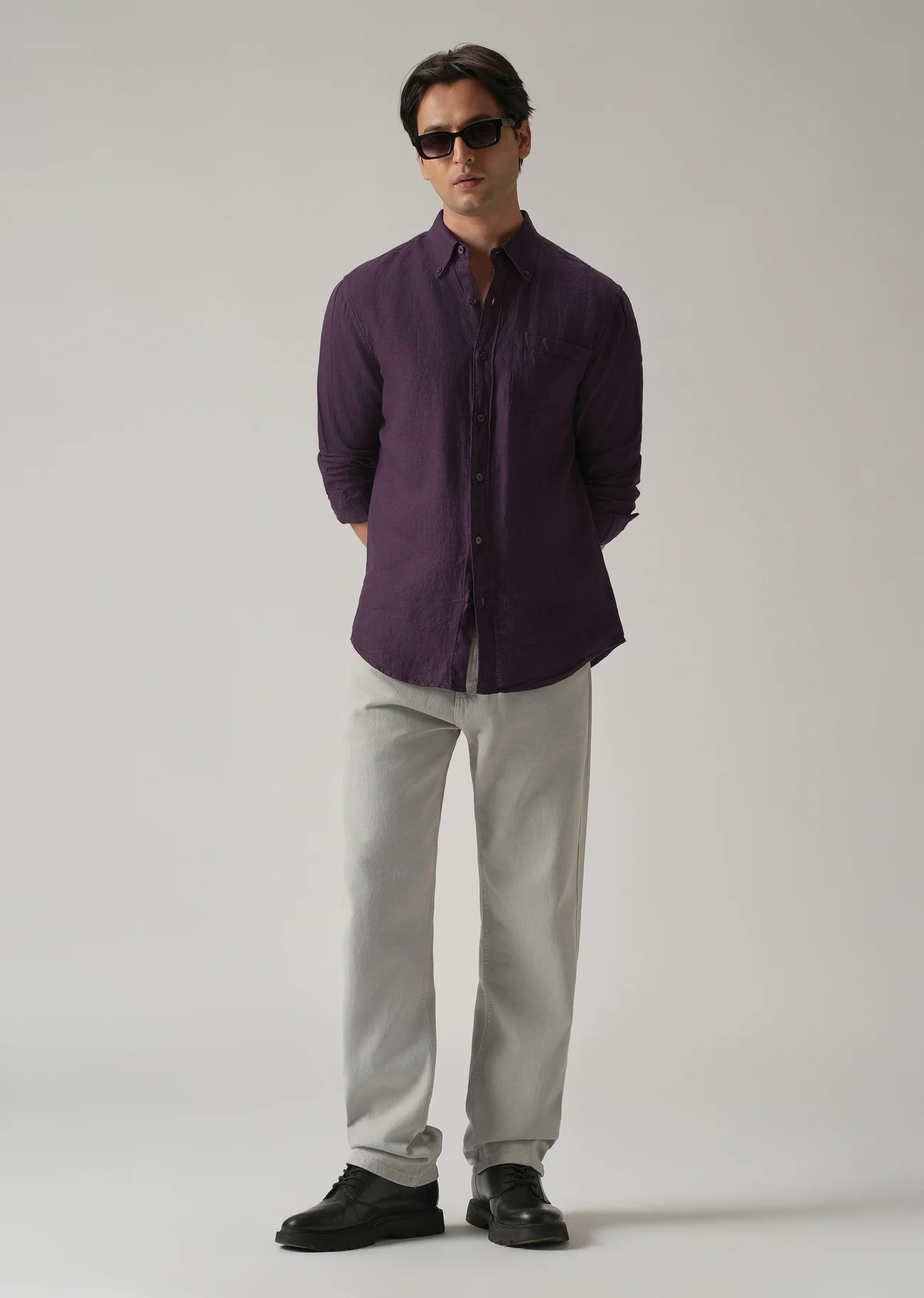 100_PureLinenVioletShirt_4