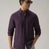 100_PureLinenVioletShirt_6